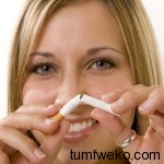 female smoker
