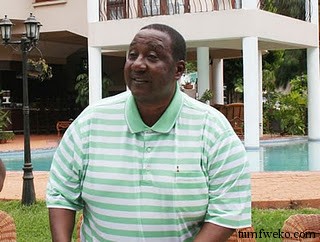 Defence minister Geofrey Mwamba aka GBM