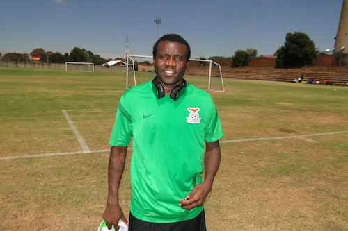 I'M BACK!!! Fwayo Tembo happy to return after a three year absence from Chipolopolo set up.