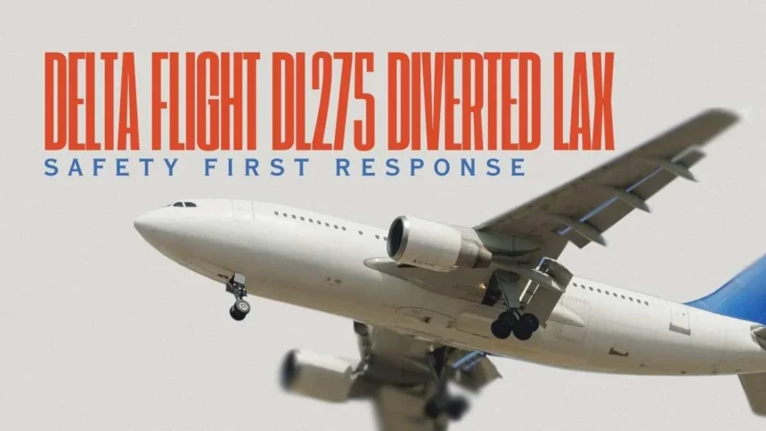 Delta Flight DL275 Diverted LAX