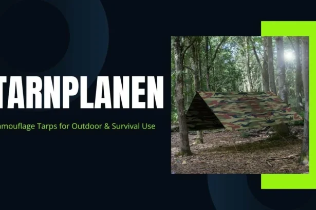Tarnplanen Camouflage Tarps for Outdoor & Survival Usage