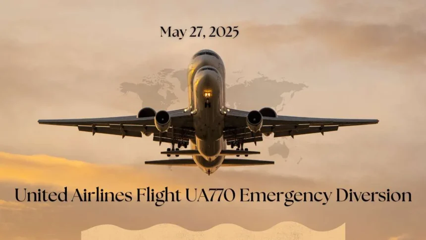 United Airlines Flight UA770 Emergency Diversion