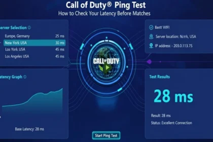 Call of Duty Ping Test