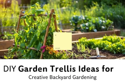 DIY Garden Trellis
