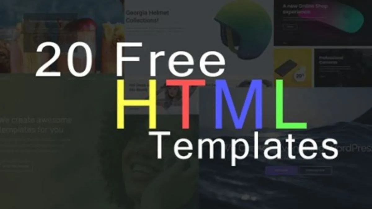 Looking for a Simple HTML Template for Clean Websites?
