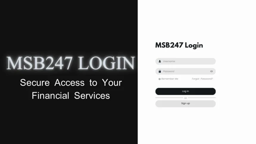 MSB247 Login