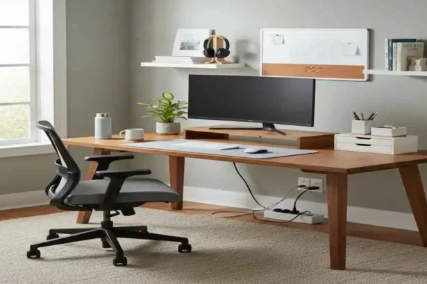 Essential Items for a Functional Home Work Area