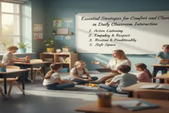 Essential Strategies for Comfort and Clarity in Daily Classroom Interaction