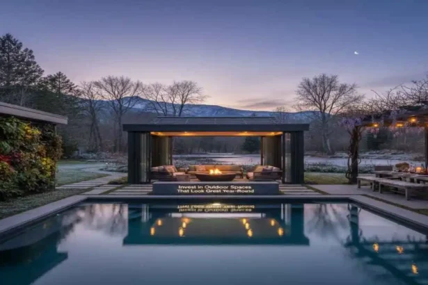 Invest in Outdoor Spaces That Look Great Year-Round