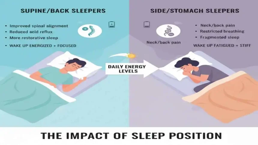 The Impact of Sleep Position on Your Daily Energy Levels