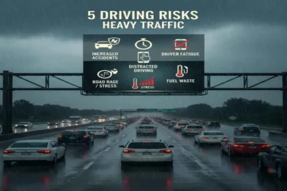 5 Driving Risks That Increase During Heavy Traffic