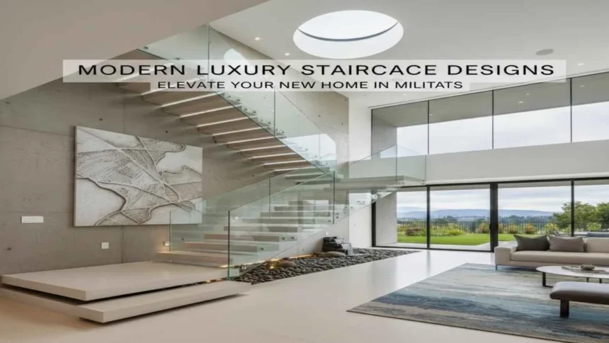 25 Modern Luxury Staircase Designs to Elevate Your New Home in Milpitas