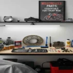 Motorcycle Parts Every Rider Should Keep in the Garage