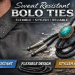 Sweat-Resistant Bolo Ties