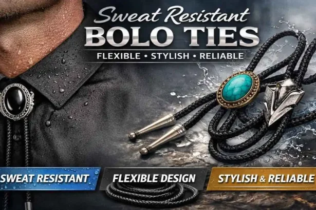 Sweat-Resistant Bolo Ties