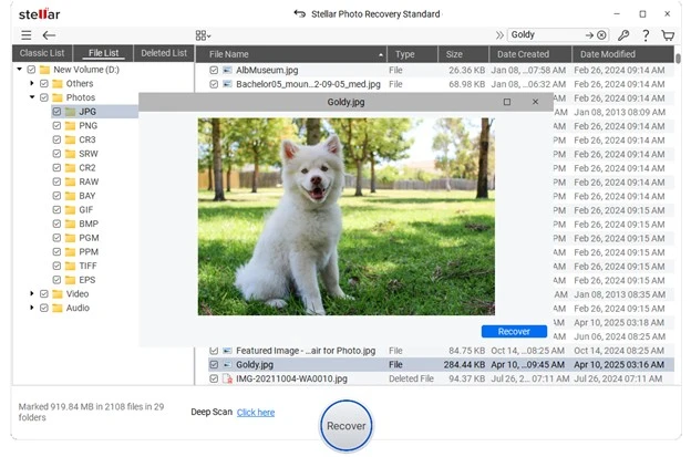 How to Recover Old Photos Deleted Long Ago Without Backup?