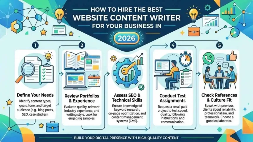 How to Hire the Best Website Content Writer for Your Business in 2026