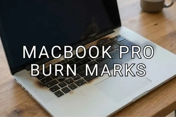 MacBook Pro Screen Burn Marks