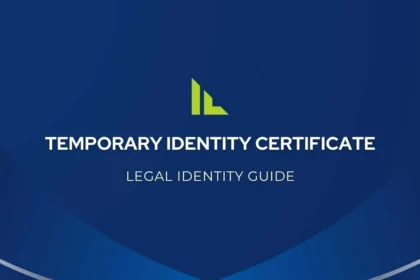 Temporary Identity Certificate