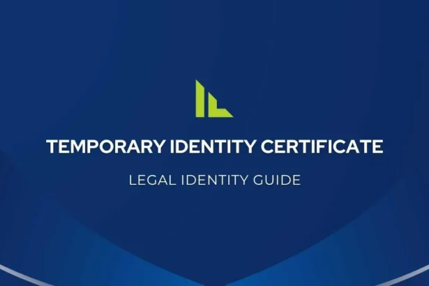 Temporary Identity Certificate