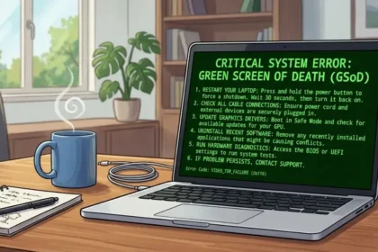 How to Fix Laptop Green Screen